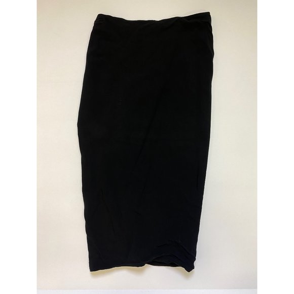Veronica Beard Drew Cascade Ruffle Pencil Skirt - Black - Picture 10 of 10